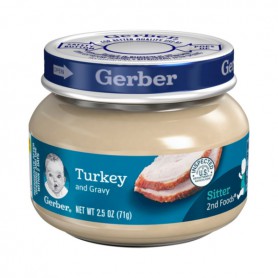Grbr Turkey Meat-2.5OZ