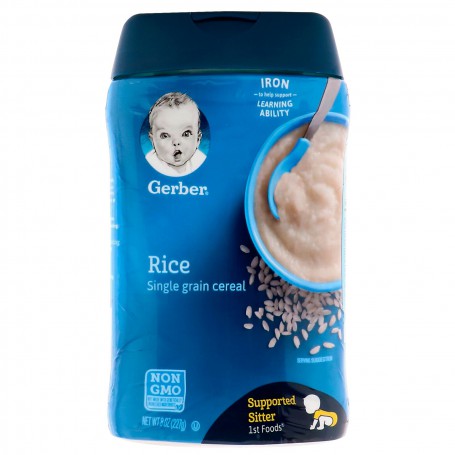GERBER RICE CEREAL 8OZ
