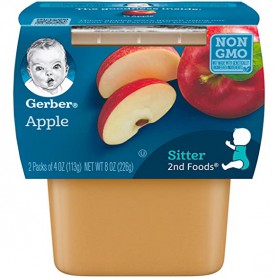 GERBER 2ND FOODS APPLE 2PK*4OZ