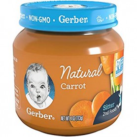 GERBERS 2ND FOODS CARROT 4OZ