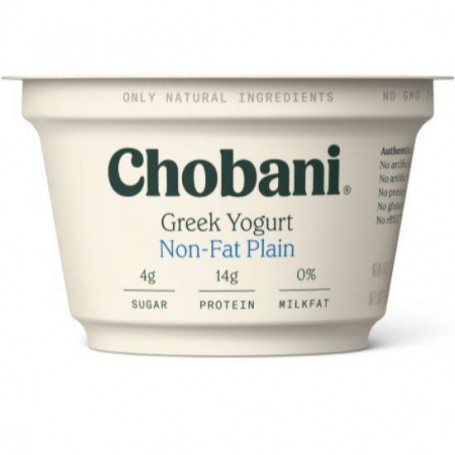 CHOBANI NONFAT PLAIN GREEK YOGURT 32OZ