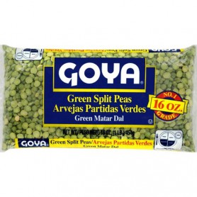 GOYA DRIED GREEN SPLIT PEAS 16OZ