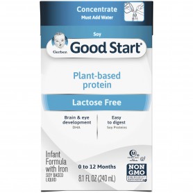 GERBER GOOD START SOY CONCENTRATED FORMULA 8.