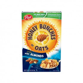 HONEY BUNCHES OF OATS WITH ALMONDS 18OZ