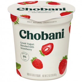 CHOBANI STRAWBERRY GREEK YOGURT 32OZ