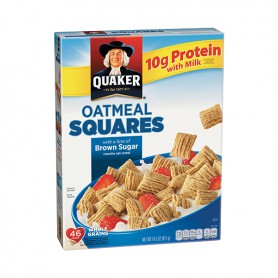 QUAKER OATMEAL SQUARES BROWN SUGAR 14.5