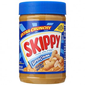 SKIPPY SUPER CHUNK PEANUT BUTTER 16.3OZ