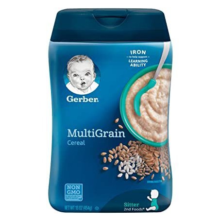 GERBER INFANT MULTIGRAIN CER PC (8 OZ)