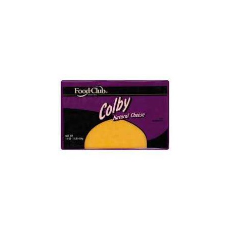 Food Club Colby Chunk (16 OZ)