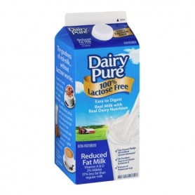 DAIRY PURE 2% LACT FREE MILK (0.50 GAL)