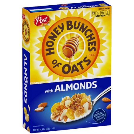 POST HONEY BUNCHES OF OATS/ALM (18 OZ)