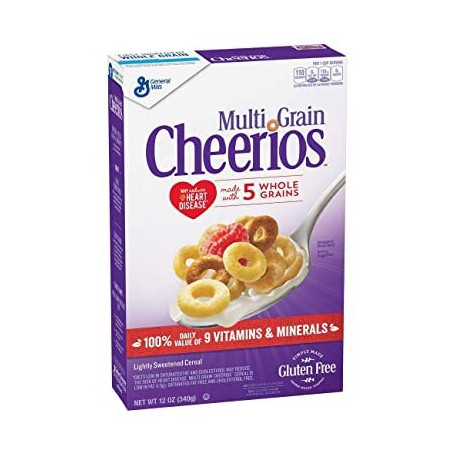 GENERAL MILLS MULTI GR CHEERIOS (12 OZ)