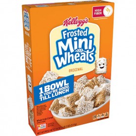 KELLOGG''S FROSTED MINI WHEATS (18 OZ)