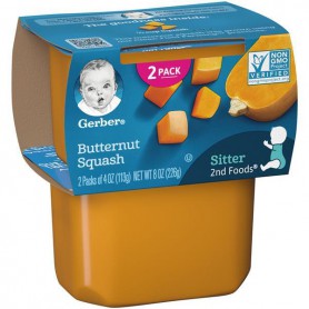 GERBER 2ND SQUASH 4 OZ 2 PK