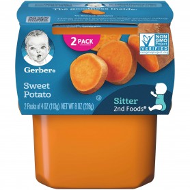 GERBER OR SWEET  POT 4 OZ 2 PK