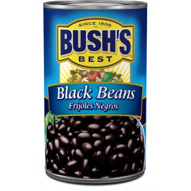 BUSHS BLACK BEANS (15 OZ)