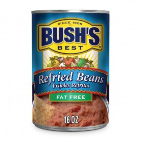 BUSHS REFRIED BEANS FAT FREE