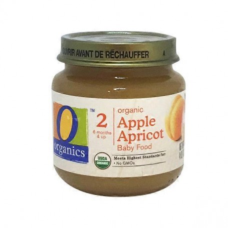 O ORGANICS APPLE APPRICOT (4 OZ)