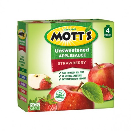 Motts Strawberry Applesauce(12.7OZ)