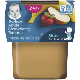 Gerber Apple Strawberry Banana 2 pack (8OZ)