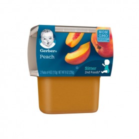 Gerber Peach 2 pack(8OZ)