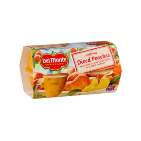 Del Monte Diced Peaches in 100% Juice(16OZ)