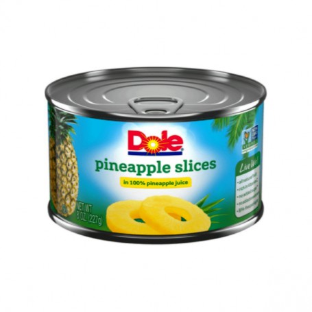 Dole Canned Pineapple Sliced(8OZ)