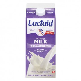Lactaid Lactose Free Fat Free Milk (0.5GAL)