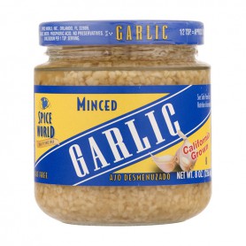 Spice World Minced Garlic(8OZ)