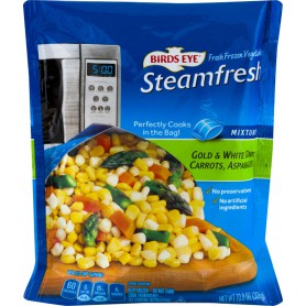 Birds Eye Steamfresh Aspargus, Carrots and Corn(10.8OZ)