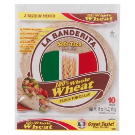La Banderita Whole Wheat Tortillas (16OZ)