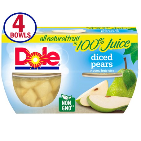 Dole Diced Pears(16OZ)
