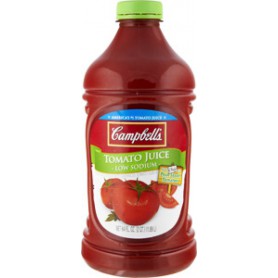 Campbell's 100% Tomato Juice, Low Sodium(64OZ)