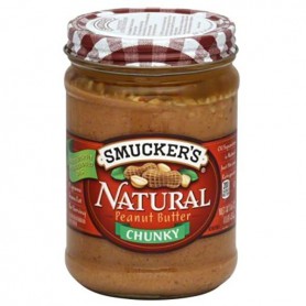 Smuckers Natural Chunky Peanut Butter (16OZ)