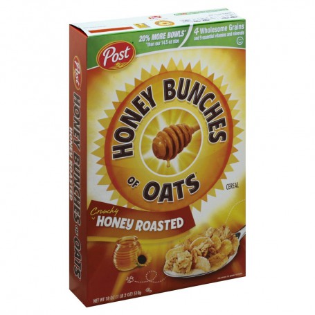 Post Honey Bunches of Oats- Honey Roasted (14.5OZ)