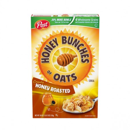 Post Honey Bunches of Oats-Honey Roasted (18OZ)
