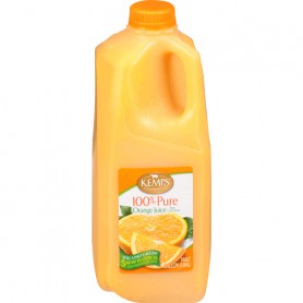 Kemps Orange juice, refrigerated(64OZ)