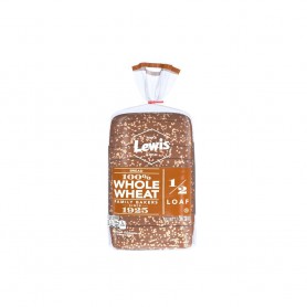 Lewis Bake Shop Whole Wheat Bread 1/2 Loaf (12OZ)