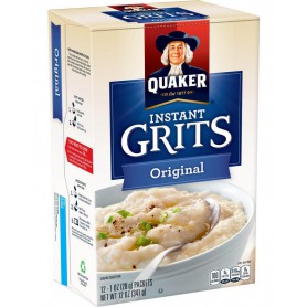 Quaker Quaker Instant Grits Original Flavor (12OZ)