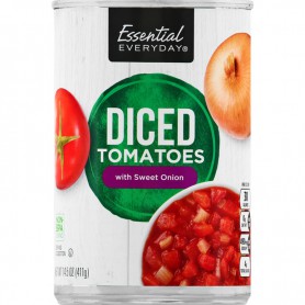 Essential Everyday Diced Tomatoes w/ Sweet Onion(14.5OZ)