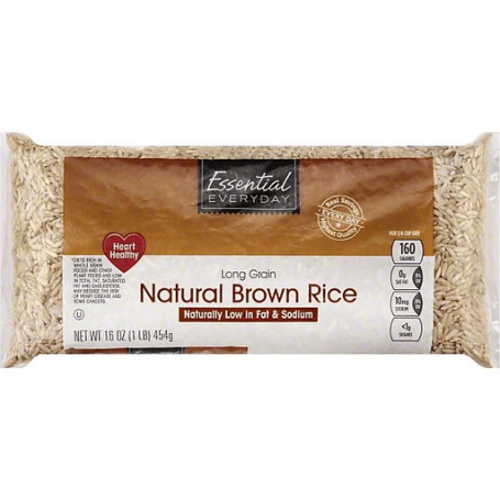 Essential Everyday Long Grain Natural Brown Rice(16OZ)