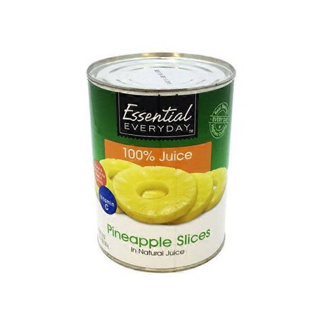Essential Everyday Pinapple Slices in Juice(20OZ)