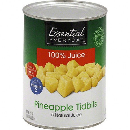 Essential Everyday Pineapple Tidbits in Juice(20OZ)