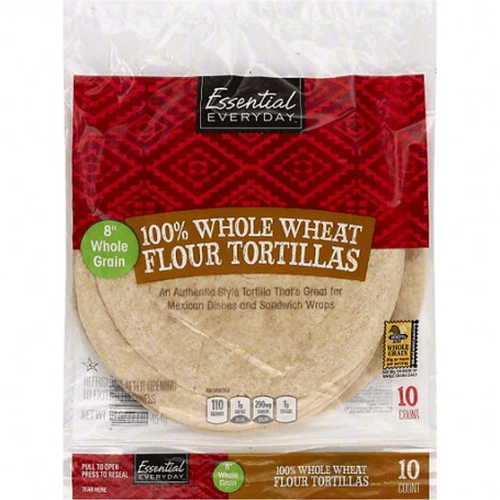 Essential Everyday Whole Wheat Tortilla(16OZ)