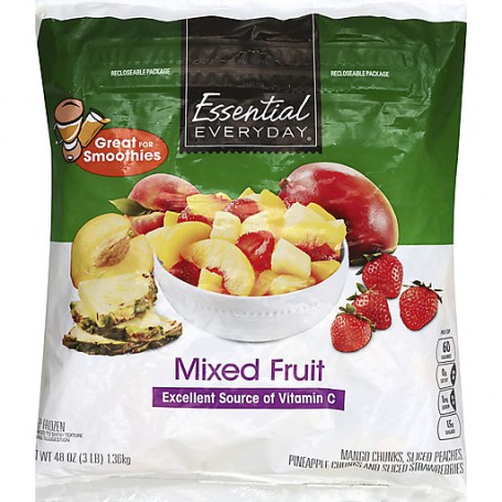 Essential Everyday Mixed Fruit (Pineapple, Sliced Strawberries, Mango & Peaches)(48OZ)