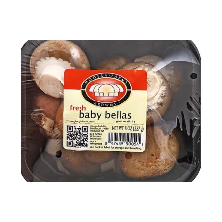 Modern Farms Sliced Baby Bella Mushrooms(8OZ)