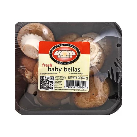 Modern Farms Baby Bella Mushrooms(8OZ)
