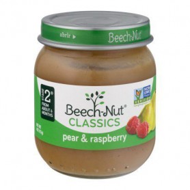 Beech-Nut Classics Stage 2 Pear & Raspberry (4OZ)