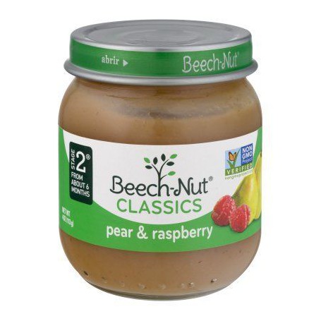 Beech-Nut Classics Stage 2 Pear & Raspberry (4OZ)