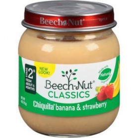 Beech-Nut Classics Stage 2 Chiquita Banana & Strawberry (4OZ)